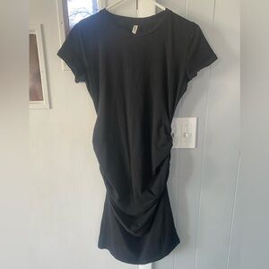 Missufe Chic Black Midi Dress